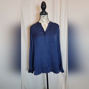 APT 9 Deep Blue Women's Blouse